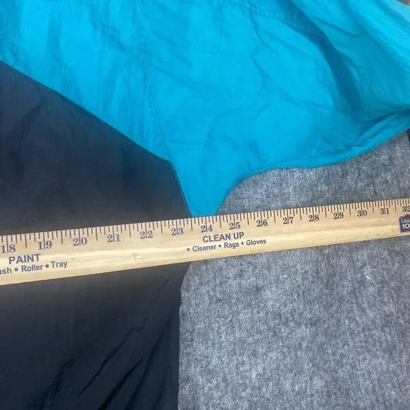 Vintage Windbreaker Women Large Forteza Colorblock Retro Nylon Parachute 80s - Picture 12 of 16